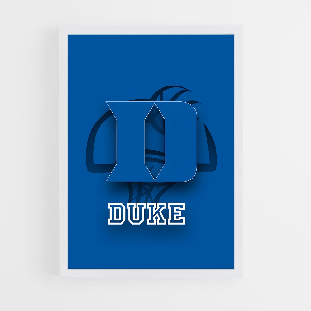 Poster Blue Devils Rising – affiche Basketball (vue 3)